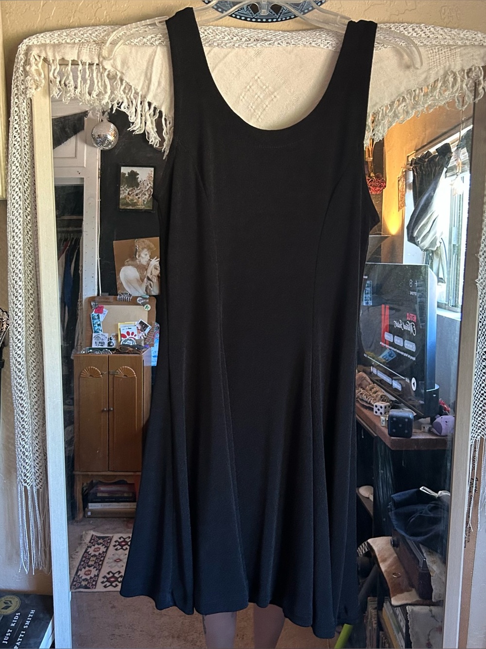 Vintage black beaded dress - Picture 3 of 3